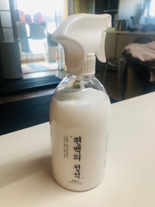 편백의정석 편백의 정석, 피톤치드스프레이 살균 천연 탈취제 집먼지 진드기 이불 침대 매트리스 새집중후군 천연 살균제 — 4.5점을 준 리뷰어가 2021년 3월 올린 사용 사진