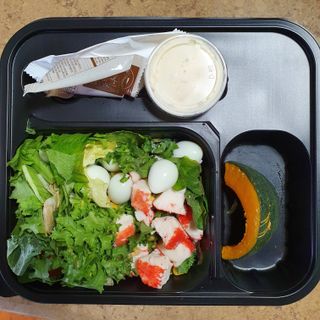 참살이도시락 작심삼일 샐러드도시락 3개 맛보기 새벽배송 또는 택배배송 — 4점을 준 리뷰어가 2021년 8월 올린 사용 사진