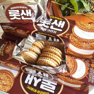 롯데제과 롯샌 카페크런치 — 4점을 준 리뷰어가 2021년 10월 올린 사용 사진