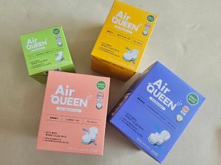 에어퀸 뉴브레스 유기농 생리대 4종 (팬티라이너 20P + 중형 10P + 대형 10P + 오버나이트 8P)_체험단 — 5점을 준 리뷰어가 2024년 5월 올린 사용 사진