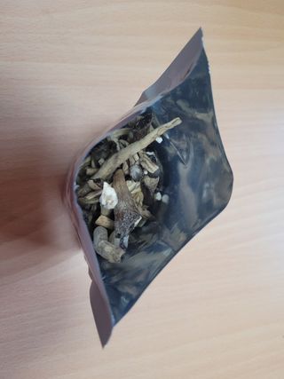 딜라이트 프로젝트 바삭한 원물칩 3종 고구마칩, 자색고구마칩, 느타리버섯칩 [총 6봉지] — 5점을 준 리뷰어가 2022년 3월 올린 사용 사진
