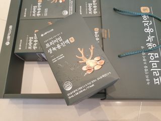 서울약사신협 약사신협_생녹용 진액_70ml x 30포 — 5점을 준 리뷰어가 2021년 7월 올린 사용 사진