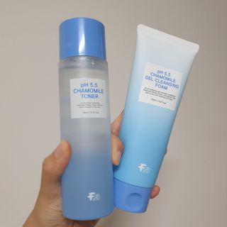 페브유 / FABYOU 페브유 pH5.5 캐모마일 젤 클렌징 폼 + 클렌징 오일 + 토너 3종 세트 — 5점을 준 리뷰어가 2021년 8월 올린 사용 사진