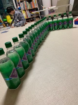몽베스트 Montbest with Sparkling water Plain 20병 — 3점을 준 리뷰어가 2021년 11월 올린 사용 사진