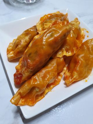 한만두 진한 해물맛 짬뽕만두 1kg — 5점을 준 리뷰어가 2021년 4월 올린 사용 사진