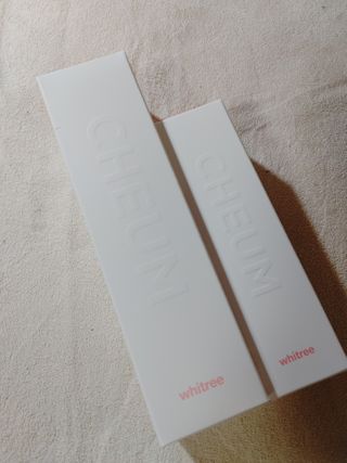 화이트리 채움 베리어 로션, 베리어 크림 세트 — 5점을 준 리뷰어가 2021년 2월 올린 사용 사진