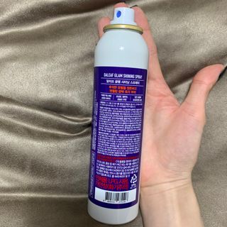 달리프 글램 샤이닝 스프레이 150ml — 5점을 준 리뷰어가 2020년 12월 올린 사용 사진