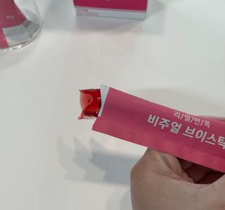 필리브 비주얼 브이스틱 — 5점을 준 리뷰어가 2021년 6월 올린 사용 사진