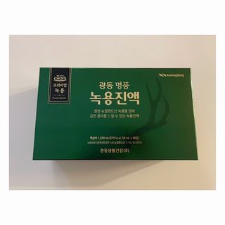 광동생활건강 광동 명품 녹용진액 50mL x 30포 — 4점을 준 리뷰어가 2023년 4월 올린 사용 사진