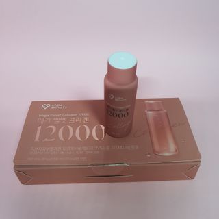 랩앤뷰티 메가 벨벳 콜라겐 12000 — 4점을 준 리뷰어가 2021년 5월 올린 사용 사진