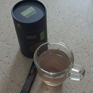 프리마인 자체 기업부설 연구소에서 찾아낸 건강한 수면의 비밀.  슬립토 플러스 30포 — 5점을 준 리뷰어가 2021년 10월 올린 사용 사진