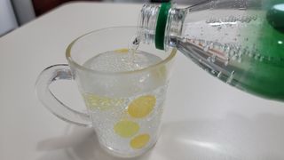 몽베스트 Montbest with Sparkling water Lemon OR Lime 20병(랜덤) — 4점을 준 리뷰어가 2021년 10월 올린 사용 사진