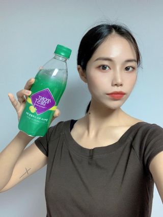 몽베스트 Montbest with Sparkling water Lemon OR Lime 20병(랜덤) — 5점을 준 리뷰어가 2021년 10월 올린 사용 사진