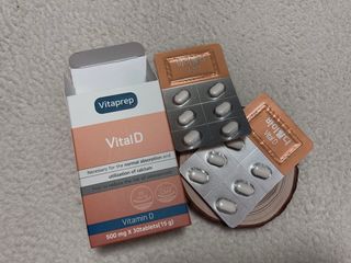 뉴트리션팩토리 비타프렙 바이탈디 비타민D 500mg — 5점을 준 리뷰어가 2021년 7월 올린 사용 사진