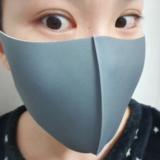 [에이블밤부] 리퓨어 쿠퍼 마스크 10color — 5점을 준 리뷰어가 2021년 3월 올린 사용 사진