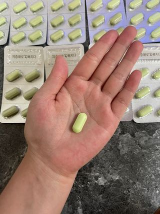 클린24시간 지중해로 쏙빠지다 1SET (800mg*60정) — 5점을 준 리뷰어가 2023년 4월 올린 사용 사진
