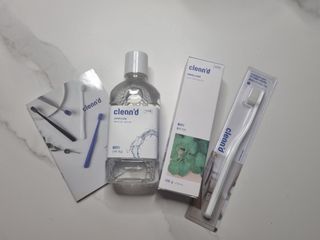 주식회사 클린디 [클린디]🌿민트향으로 상쾌하게, 단짝가글 + 맞춤 칫솔 + 치약 세트🦷 — 4.5점을 준 리뷰어가 2021년 12월 올린 사용 사진