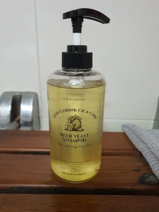 디어미어 맥주효모 샴푸 500ml — 4점을 준 리뷰어가 2022년 8월 올린 사용 사진