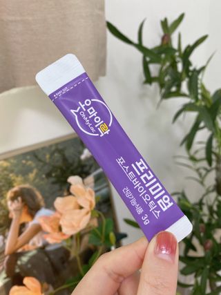 [유산균] 오마이락 프리미엄 포스트바이오틱스 30P — 5점을 준 리뷰어가 2022년 11월 올린 사용 사진