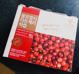 자연에온 몽모랑시 타트체리 3종 세트 구성 - 저분자콜라겐젤리, NFC 착즙주스 — 4.5점을 준 리뷰어가 2021년 7월 올린 사용 사진