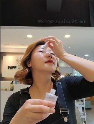 키노닉스 펀더멘탈 앰플 부스터 — 5점을 준 리뷰어가 2021년 10월 올린 사용 사진