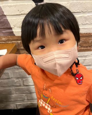애니가드키즈 라이트 소형 5컬러 각 10매입 [크리미베이지, 코튼핑크, 블루레이크, 페일로즈, 민트그린] — 5점을 준 리뷰어가 2022년 6월 올린 사용 사진