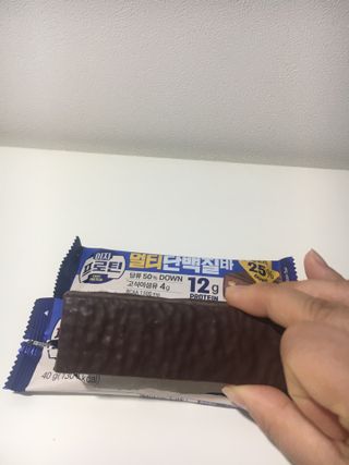 이지프로틴바 3종x각 2ea (고단백질바, 멀티단백질바, 식물성단백질바) — 5점을 준 리뷰어가 2024년 3월 올린 사용 사진