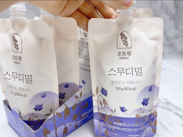 오트릿 스무디밀 쌀귀리 & 아로니아 (7개입) 리뷰 사진