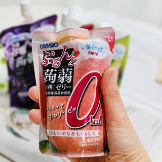 ORIHIRO 오리히로 곤약젤리 제로칼로리 130g 4종 4팩(맛별로 1팩씩) — 5점을 준 리뷰어가 2023년 2월 올린 사용 사진