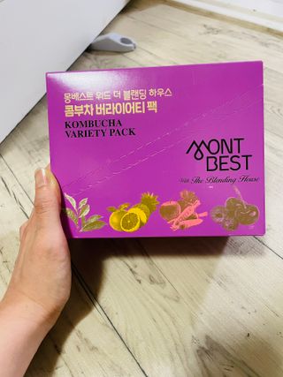 몽베스트 위드더 블랜딩 하우스 콤부차 _ 버라이어티팩 — 5점을 준 리뷰어가 2023년 6월 올린 사용 사진
