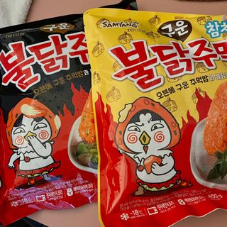 삼양냉동 [삼양] 불닭참치마요구운주먹밥+불닭볶음김치구운주먹밥 2세트구성 — 5점을 준 리뷰어가 2021년 2월 올린 사용 사진