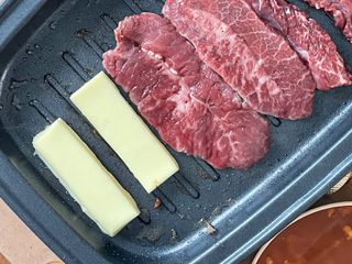 앙투어솔레 아일랜드 구워먹는 치즈 100 자연 치즈 와인안주 300g(100g x 3팩) — 4점을 준 리뷰어가 2022년 9월 올린 사용 사진
