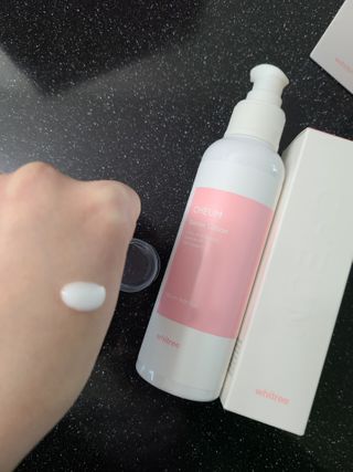 화이트리 채움 베리어 로션, 베리어 크림 세트 — 5점을 준 리뷰어가 2021년 2월 올린 사용 사진