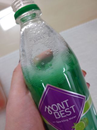 몽베스트 Montbest with Sparkling water Lime20병 — 5점을 준 리뷰어가 2021년 10월 올린 사용 사진