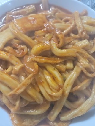 [푸딩팩토리] 즉석누들떡볶이 540g + 대구전통 납작만두 260g — 5점을 준 리뷰어가 2022년 12월 올린 사용 사진