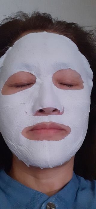 아이디플라코스메틱 페이스핏 플라스터 마스크 _ 리뉴얼 — 4점을 준 리뷰어가 2021년 6월 올린 사용 사진