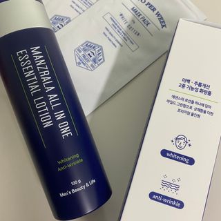 맨즈랄라 올인원 에센셜 로션 1개 — 5점을 준 리뷰어가 2021년 6월 올린 사용 사진