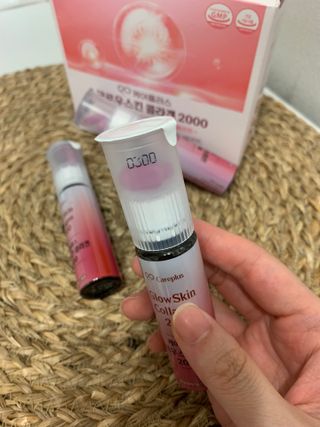 [경남제약헬스케어] 케어플러스 글로우스킨 콜라겐 2000 1박스(10일분) / 피부기능성 이중제형 마시는콜라겐 — 5점을 준 리뷰어가 2024년 7월 올린 사용 사진