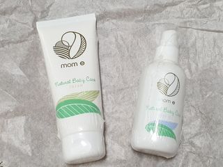 mom e 맘이 내추럴 베이비 케어 크림+바디오일 — 4.5점을 준 리뷰어가 2021년 1월 올린 사용 사진