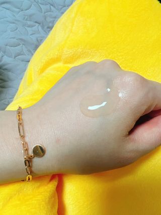 랑벨 비타 에너지 잡티 앰플 50ml 고농축 비타민, 저자극, 수분 촉촉, 미백 앰플 — 2.5점을 준 리뷰어가 2022년 4월 올린 사용 사진