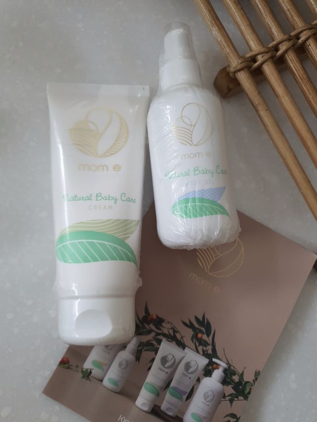 맘이 내추럴 베이비 케어 크림+바디오일 리뷰 사진