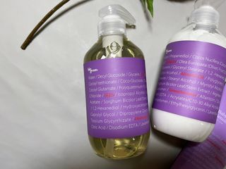 빅그린 베이비라인 3종세트 - 샴푸앤바디워시500ml,올인원로션500ml,바디크림170ml — 5점을 준 리뷰어가 2022년 11월 올린 사용 사진