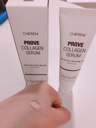 체르엠  프루브 콜라겐 앰플세럼 60ml 1병 — 5점을 준 리뷰어가 2022년 1월 올린 사용 사진