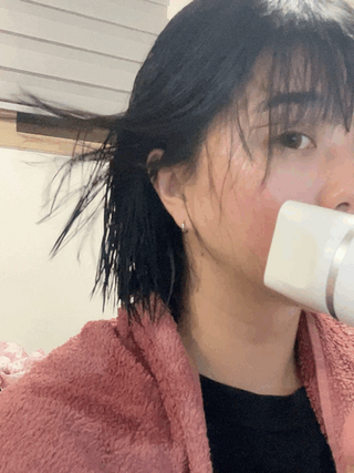 샤오미 로이드미 고속 헤어 드라이기 — 5점을 준 리뷰어가 2023년 7월 올린 사용 사진