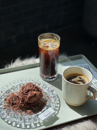 [트리오드 강남점]케잌그람 100g4종 택 1 + 아메리카노 2잔 — 5점을 준 리뷰어가 2021년 4월 올린 사용 사진