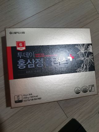 서울약사신협_투데이홍삼정플러스스틱_10g x 30포 — 5점을 준 리뷰어가 2021년 5월 올린 사용 사진