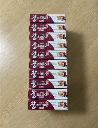 찰초코파이 앙크림 찰 초코파이 정 앙크림 — 5점을 준 리뷰어가 2020년 12월 올린 사용 사진