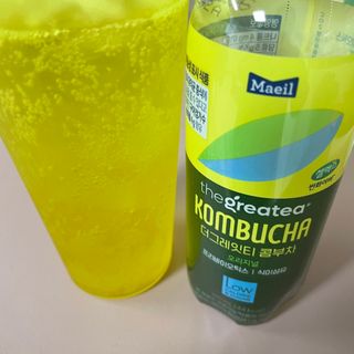 더그레잇티 콤부차 [매일유업] 더그레잇티 44kcal 콤부차 300ml *12개입 (오리지널 6개+베리리치 6개) — 5점을 준 리뷰어가 2023년 8월 올린 사용 사진