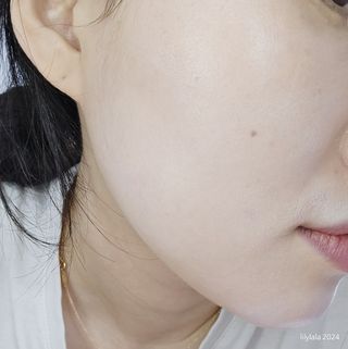 광동생활건강 MF[광동] 비타500✨주름개선·미백·SPF50+🌞퍼펙트쉴드 빅 선쿠션 본품 — 5점을 준 리뷰어가 2024년 5월 올린 사용 사진