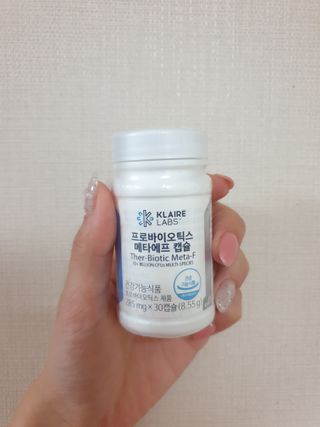 [Dr.PNT] 닥터피엔티 클레어랩스 프로바이오틱스 메타에프 [1개월분] — 5점을 준 리뷰어가 2022년 9월 올린 사용 사진